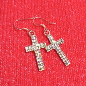 Jewelry sterling 925 Hot Earrings Hook Fashion Drop Sterling Women's Long Dangle